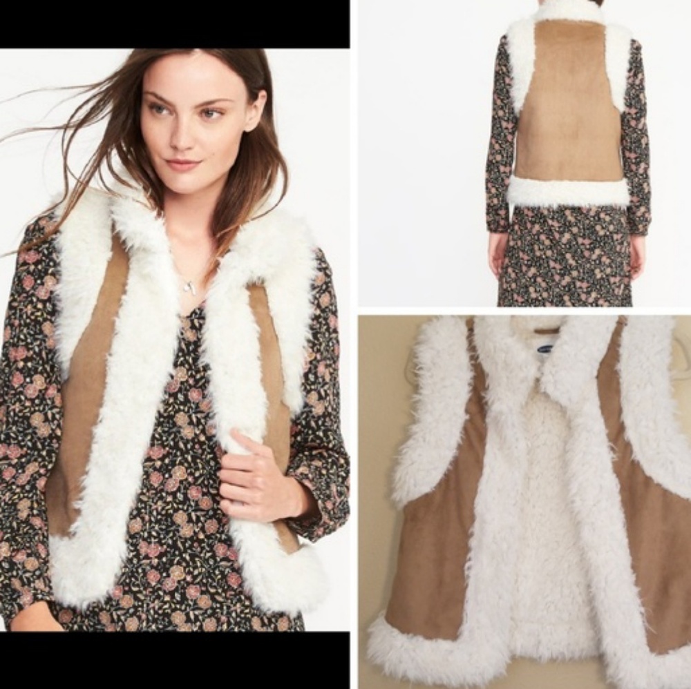 Suede/Fur vest